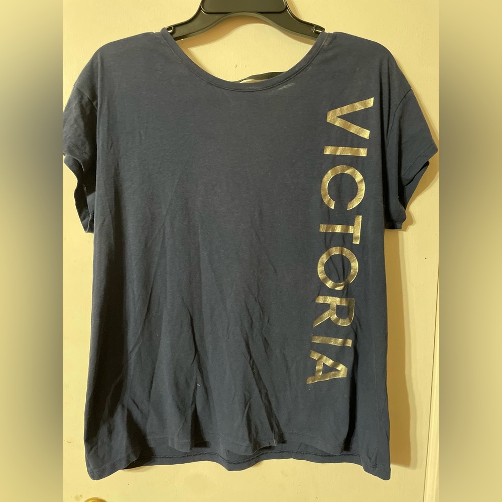 Victoria’s Secret navy blue work out top